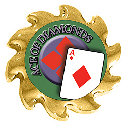Ace of Diamonds Spinner Card Cover