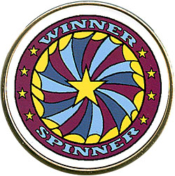Winner Card Cover/Spinner