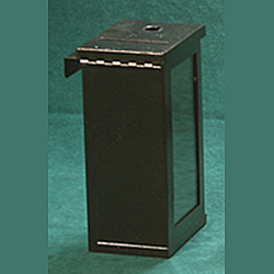 Metal Toke Box With 1 Window with J-Hook