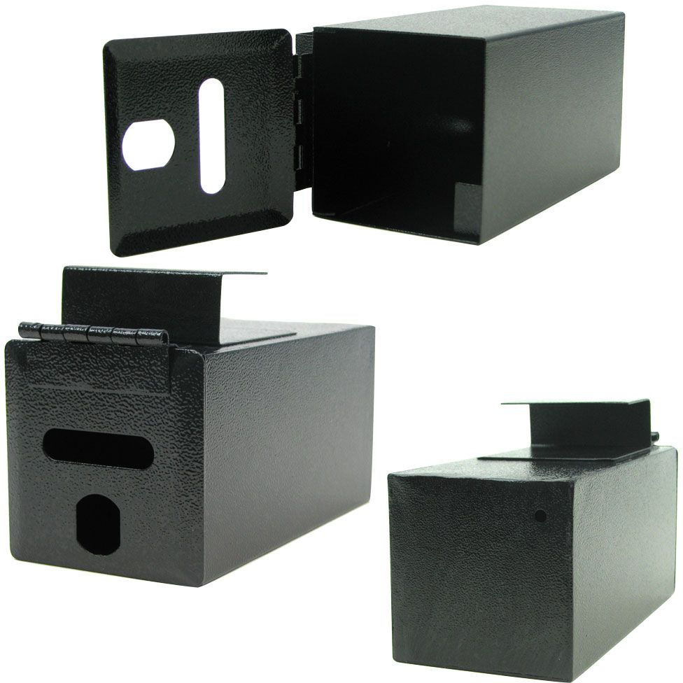 Small All Metal Toke Box With J-Hook