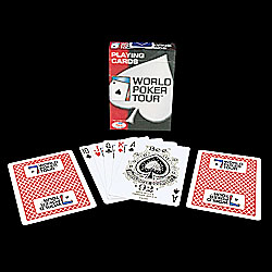 WPT CARDS RED DIAMOND BACK