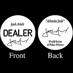 JOSH ARIEH Professional Collector's Dealer Button