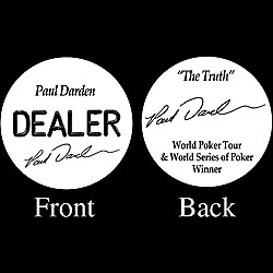 PAUL DARDEN Professional Collector's Dealer Button