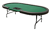 Poker Table with chip tray and Dealer Spot