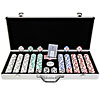 650 Chip 11.5g HIGH ROLLER Set w/Executive Aluminum Case
