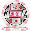 11.5g 4 Aces Poker Chip $1000