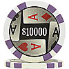 11.5g 4 Aces Poker Chip $10000