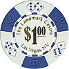 Landmark Casino $1 Lucky Crown 11.5g Poker Chips