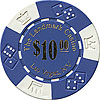 Landmark Casino $10 Lucky Crowns 11.5g Poker Chips