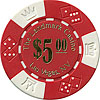 Landmark Casino $5 Lucky Crown 11.5g Poker Chips