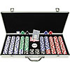 650 Chip Ace/King Suited 11.5g Set w/Executive Aluminum Case