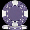 Ace/King Suited 11.5 Gm PURPLE Poker Chips