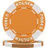 ORANGE 11.5gm Suit Holdem Poker Chip