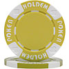 YELLOW 11.5gm Suit Holdem Poker Chip