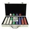 400 11.5 Gram SUITED Chips in Silver Aluminum Case