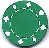 GREEN 11.5 Gram SUITED Chip