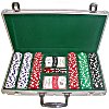 300 11.5 Gram DICE-STRIPED Chips in Aluminum Case