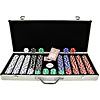 650 500 Landmark Casino 11.5 Gram Poker Chips w/ in ALUM Cas
