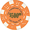 ORANGE 11.5 Gram Landmark Casino Poker Chips