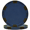 11.5 g Monaco Six Stripe Poker Chip - Blue