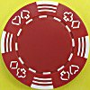 Royal Suited 11.5g RED Casino Chip