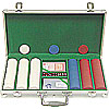 300 10g Casino Dice Composite Poker Chip Set w/Aluminum Case
