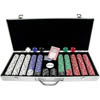650 Chip Texas Hold'Em set w/ Aluminum Case