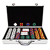 400 Tri Color Ace/King Suited 14 gram Chips Aluminium Case