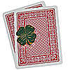 Lucky Four Leaf Clover Shaped Card Cover