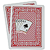 Royal Flush Card Shaped Card Cover