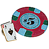 Bullets- Pair of Aces Lapel Pin