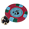 Suited Black Spade Lapel Pin