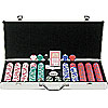 650 Las Vegas EDGE SPOT NEXGENT Poker Chips w/Aluminum Case