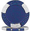BLUE - LAS VEGAS EDGE SPOT Poker Chips