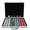 1000 NEXGEN MulitColored EDGE SPOT Poker Chips in Alum. Case