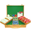 300 River Poker Tour EDGE SPOT NEXGENT Chips w/Oak Case