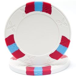 White Lucky Bee EDGE SPOT NEXGEN 8200 Poker Chip