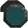 Octagonal Table top -8 Player- Dark Green- 48 inch