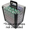 1000 Chip Capacity Clear Carrier