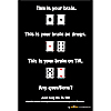JUST SAY NO TO TILT!  Poster