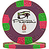 Purple Paulson's Pharaoh's Club Top Hat & Cane Poker Chip