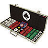 Holdem's BestT 500 CLAY-Filled Poker Chip Set w/Case