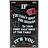 Spot the Sucker Classic All Wood Poker Sign
