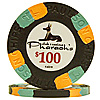 Pharaoh's Club $100 chip