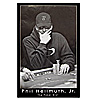 Phil Hellmuth Black and White Poster