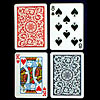 Copag Poker Size REGULAR Index - Blue*Red Setup
