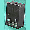 Metal Toke Box With 2 Windows