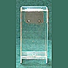 Clear Acrylic Toke Box With J-Hook
