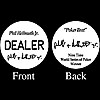 PHIL HELLMUTH JR. Professional Collector's Dealer Button