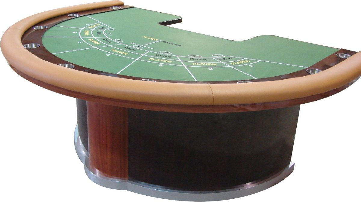 Deluxe Baccarat Table - Baccarat - Casino Products Online